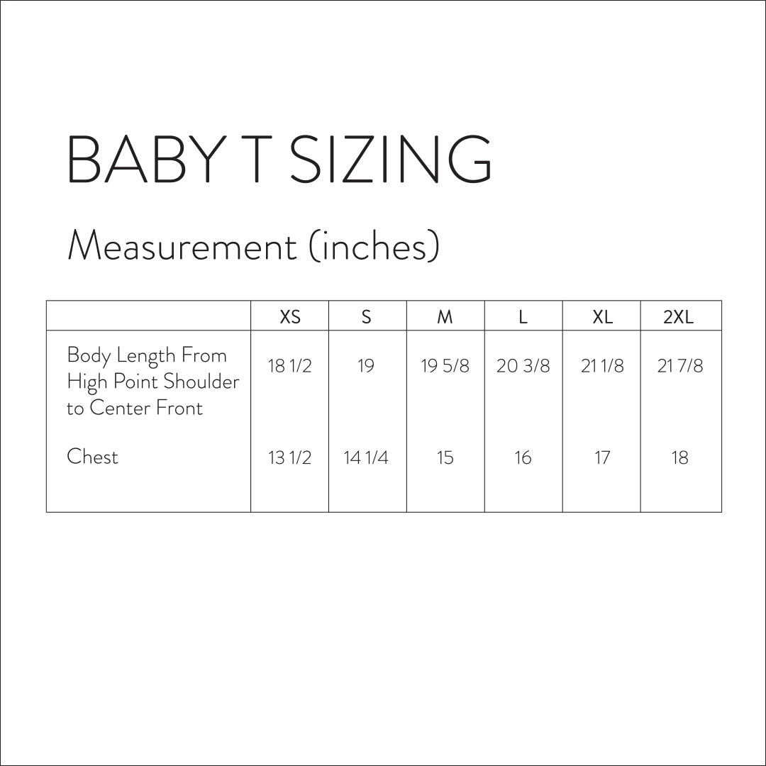 Baby T Shirt in black