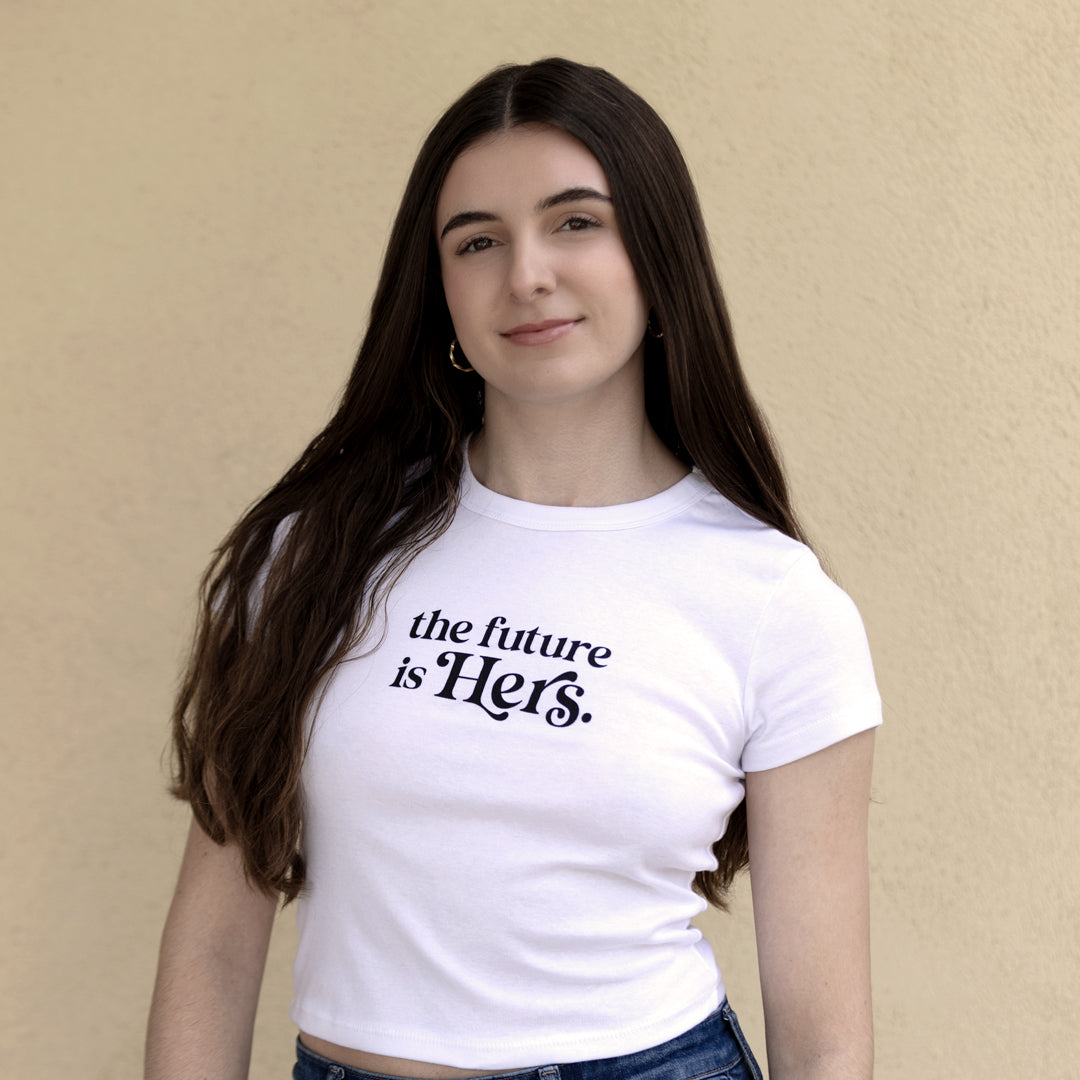 Baby T Shirt in white